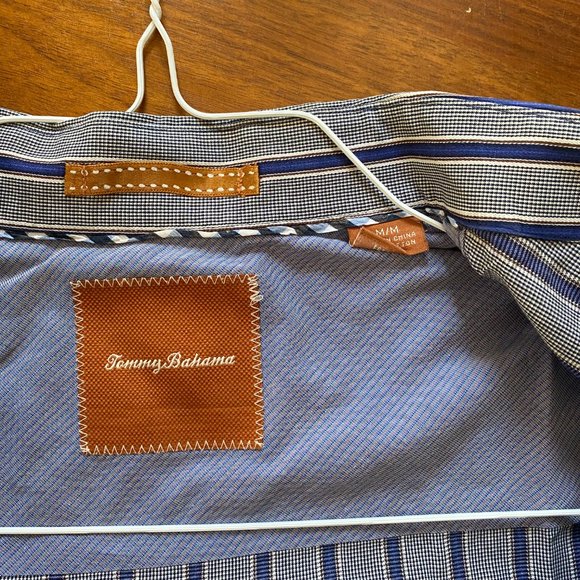 NEW Men's Tommy Bahama l/s striped button down shirt - Picture 3 of 3
